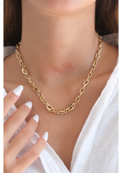 Güzide 14 Ayar Altın Zincir Kolye