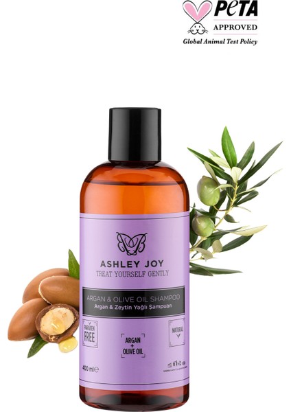 Argan & Zeytinyağlı Şampuan 400 ml