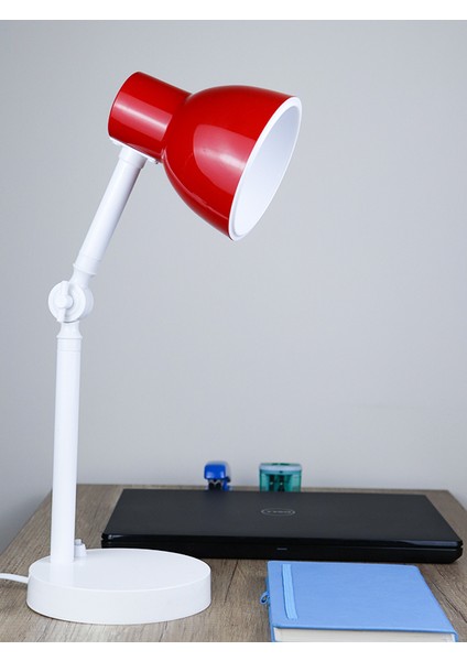 Çalışma Okuma Masa Lambası kırmızı Rengi Desk lamp