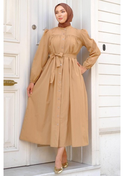 Robalı Mevlana Elbise Camel HM2223 modelleri