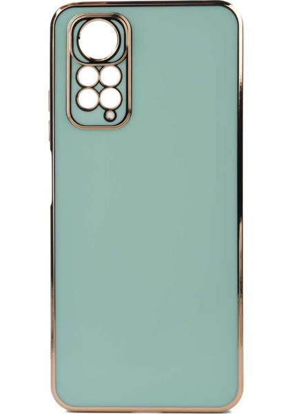 Xiaomi Redmi Note 12 4g Kılıf Bark Kenarları Altın Renk Kılıf