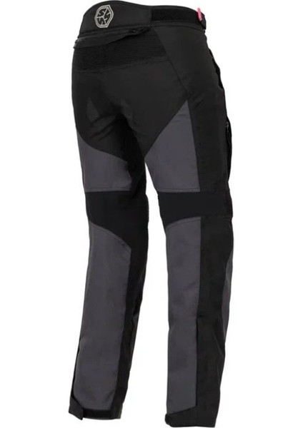 Motosiklet Pantolonu Korumalı 4 Mevsim Maxdura Kumaş Hava Alabilen Fileli Bölgeler Siyah fiyatları