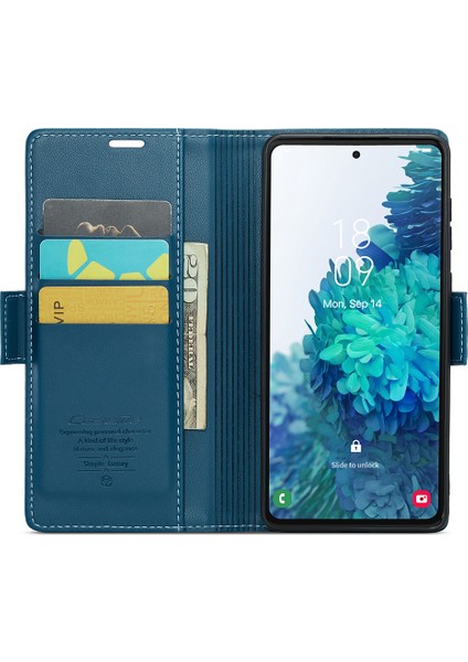 Samsung Galaxy S20 FE/S20 Fe 5G/S20 Fe 2022/S20 Lite Telefon Deri Kılıfı Rfıd Blowantıce Cülü Kapak (Yurt Dışından) fiyatları