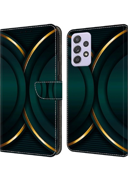 Samsung Galaxy A52 4G/5G/A52S 5g Cüzdan Kılıfı, Pu Deri Stand Telefon Kapağı (Yurt Dışından)