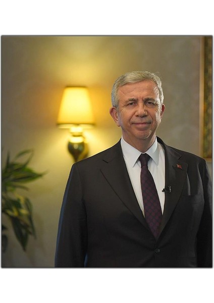 Mansur Yavaş Kanvas Tablo