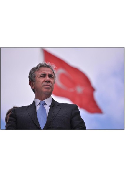 Mansur Yavaş Kanvas Tablo