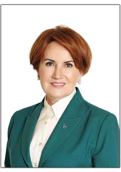 Meral Akşener Kanvas Tablo