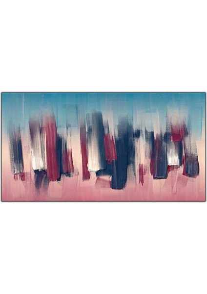 Bordo ve Kot Renkleri Kanvas Tablo