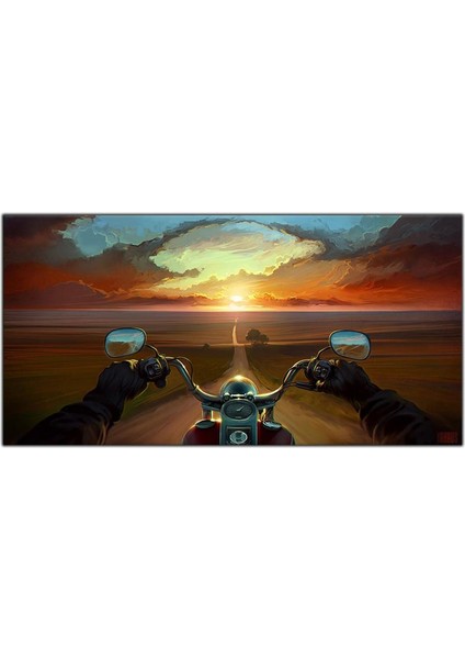 Güneşe Doğru Kanvas Tablo