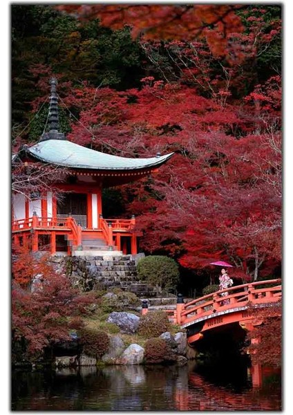 Daigo-Ji Budist Tapınağı Kanvas Tablo