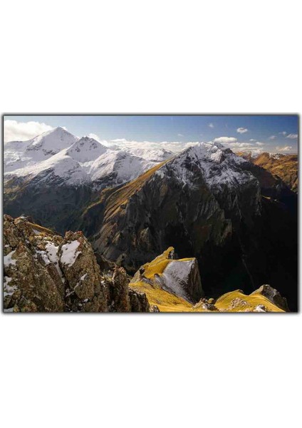Dağ Zirvesi Kanvas Tablo