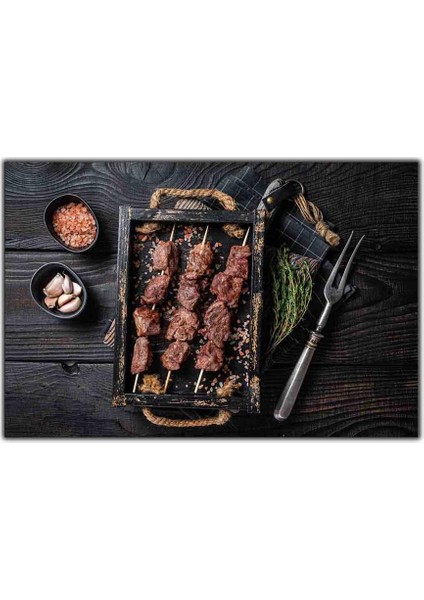 Gitar Telleri Kanvas Tablo