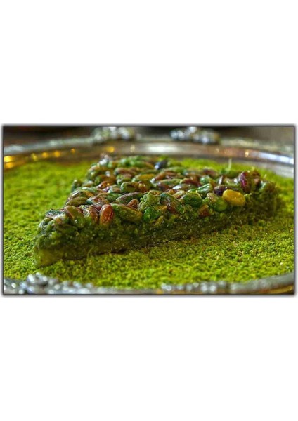Antep Fıstıklı Künefe Kanvas Tablo