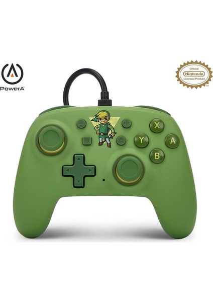 Nintendo Switch Kablolu Nano Oyun Kolu Lisanslı Toon Link Edition