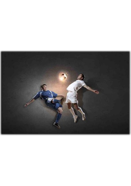 Futbolcular Kanvas Tablo