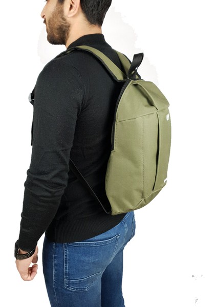 Haki Yeşil Kamp Bisiklet Yürüyüş Mini Sırt Çantası modelleri