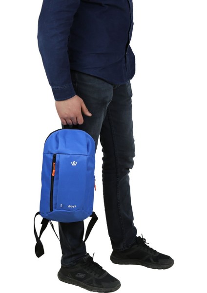 Mavi Kamp Bisiklet Yürüyüş Mini Sırt Çantası fiyatları