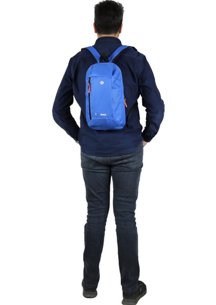 Mavi Kamp Bisiklet Yürüyüş Mini Sırt Çantası modelleri