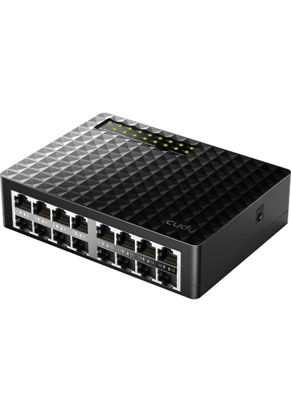 FS1016D 10/100MBPS 1,6 Gb/sn 16 Port Switch