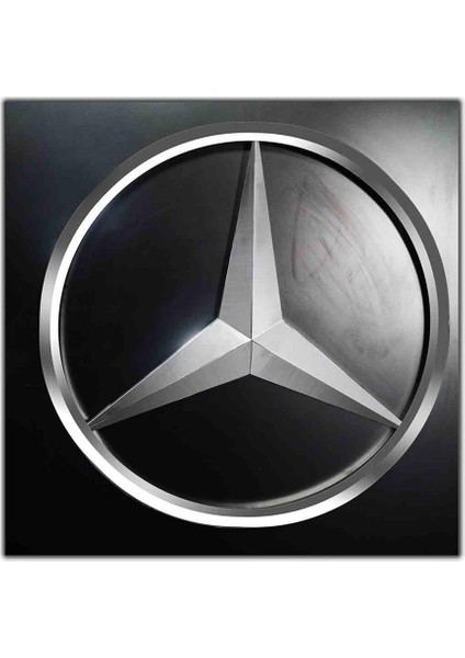 Mercedes Benz Logo Kanvas Tablo