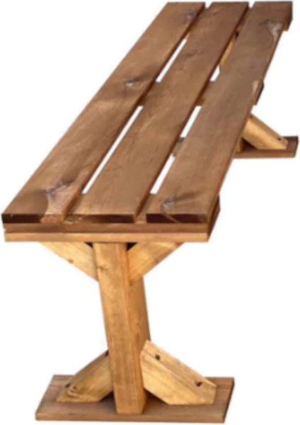 Mutfak Bankı Ahşap Bench Sandalye Bahçe Bankı 5140