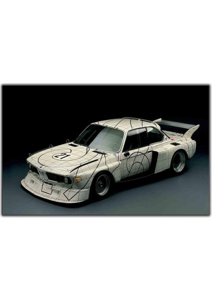 Bmw Art Car Serisi Kanvas Tablo