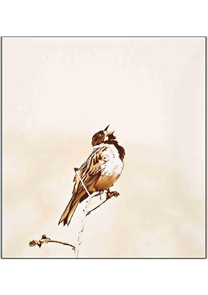 Küçük Serçe Kanvas Tablo