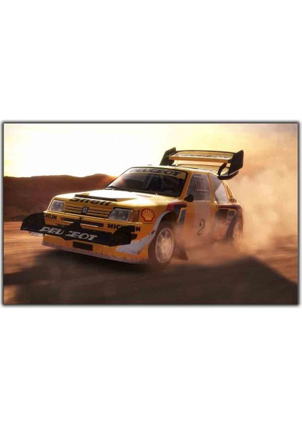 Dirt Rally Kanvas Tablo