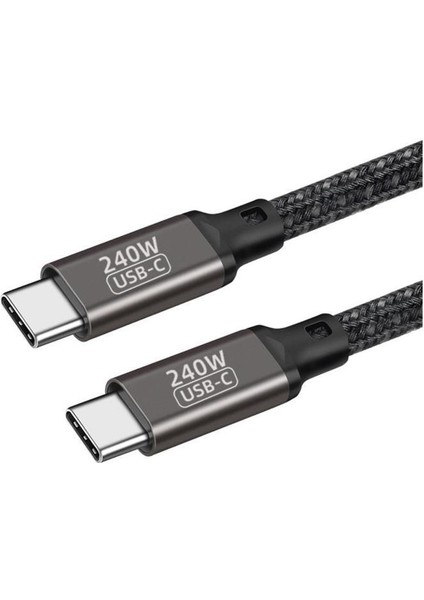 QG02 Type-C To Type-C Pd 3.1 Data Kablosu 240W 480MBPS 1 Metre