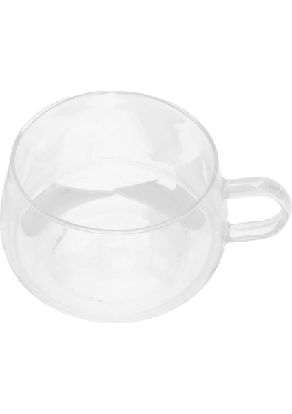 Espresso, Latte, Cappuccino, Borosilikat Cam Eşyaları Için Çift Duvarlı Yalıtılmış Cam Kupaları Bardaklar 200ML (Yurt Dışından)
