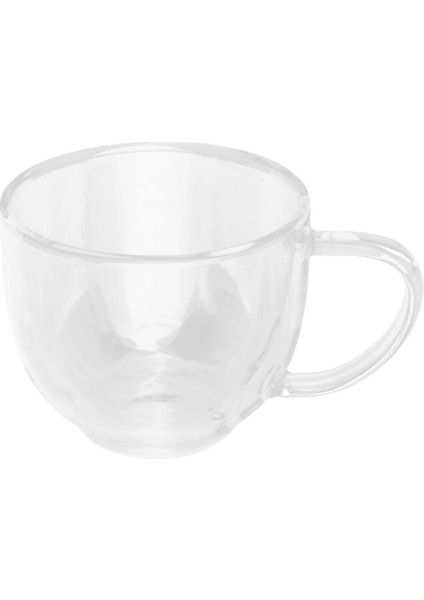 Cam Fincan Yalıtılmış Cam Espresso Fincan 200ML Soğuk Içecekler (Yurt Dışından)
