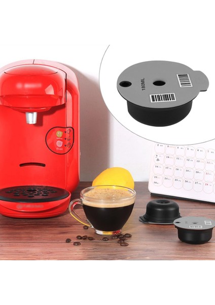 180ML Için ve 180ML Için Doldurulabilir Kullanılabilir Pp Kapsül Bardakları (Yurt Dışından) indirimleri