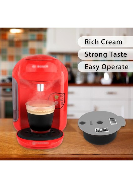 Slicone Kapaklı Kullanılabilir Pp Kapsül Pod 60ML (Yurt Dışından) fırsatları