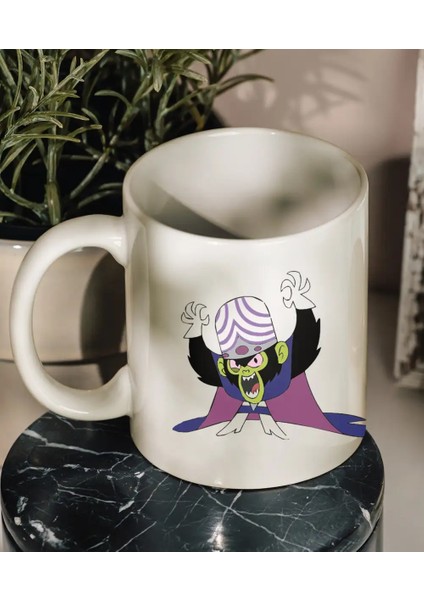 Powerpuff Girls Asi Maymun Mojo Jojo Hediye Kupa Bardak