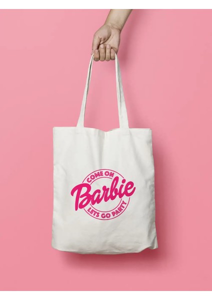 Come On Barbie Lets Go Party Hediye Bez Çanta