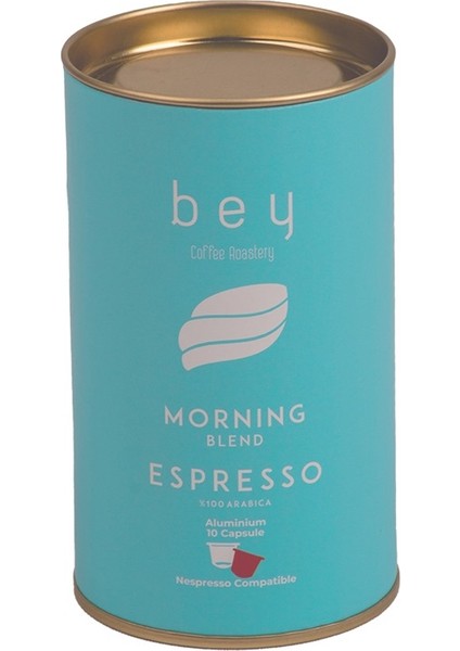 Morning Blend Nespresso Uyumlu Aluminyum Kapsül Kahve 10 Adet