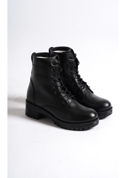 Deri Kadın Günlük Bot Bootie KCM-0035 modelleri