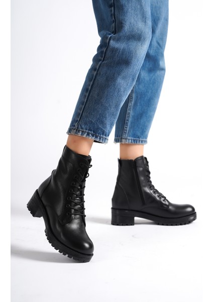 Deri Kadın Günlük Bot Bootie KCM-0035 fırsatları
