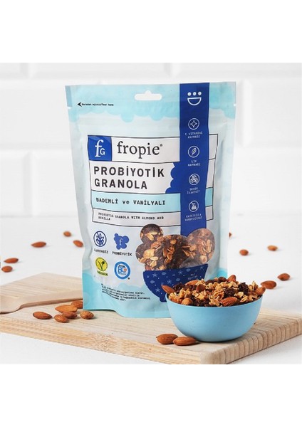 Probiyotik Granola  Badem & Vanilya 200 gr x 3 Adet