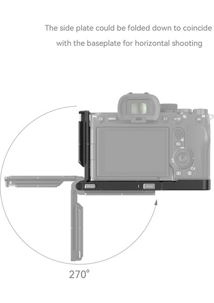 3984 Sony Uyumlu Katlanır L Plate