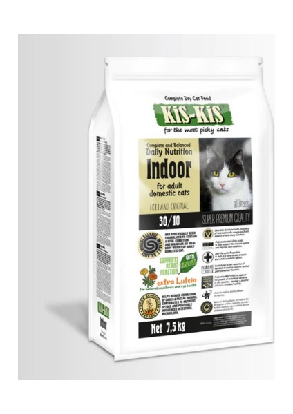 Indoor & Sterilised Kısırlaştırılmış Kedi Maması 7,5 kg