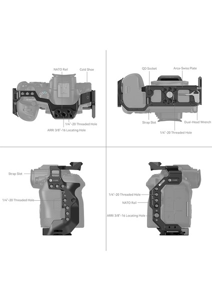 4159 Canon Eos R6 Mıı Için Kafes indirimleri