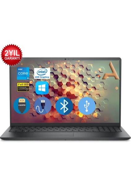 Vostro 3520 I5-11135G7 8 GB 128GB Sdd  N2063PVNB3520U061 W11 Pro 15.6" Hd Taşınabilir Bilgisayar