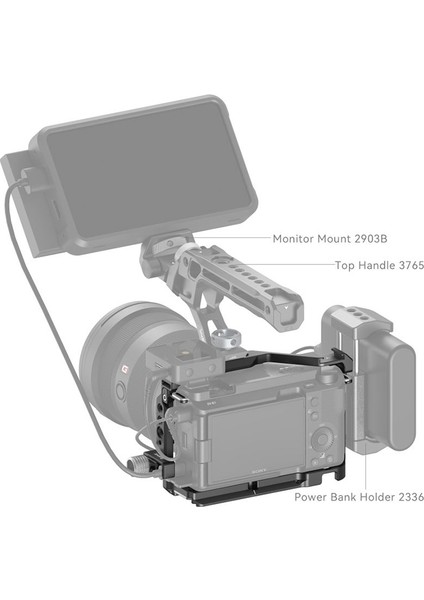 4257 Sony Zv-E1 Için Kafes Kiti