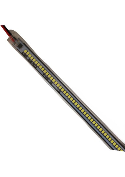 220 Volt 2835 Çubuk LED 30 cm Kasalı Dim Edilebilir Bar LED 220V Beyaz 6000-6500K-Şeffaf Cam fırsatları