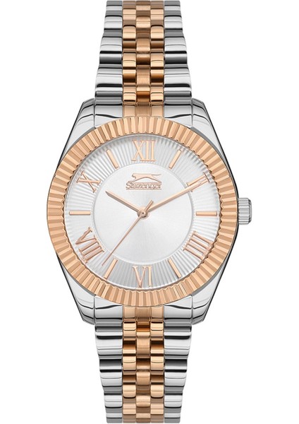 SL.09.2150.3.04 36 mm Gümüş Rose Gold Çelik Kadın Kol Saati
