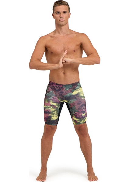 Erkek Jammer Yüzücü Mayosu Men's Arena Hero Camo Swım Jammer 005916550 Yzm Uk Beden