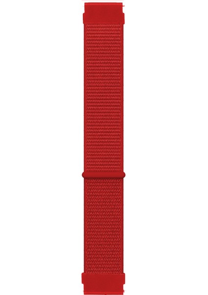Oneplus Watch Hasırlı Kordon Woven Sport Loop Kırmızı