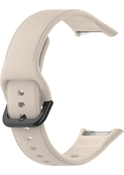Oppo Watch Free Kordon, Silicone Sport Band Bej