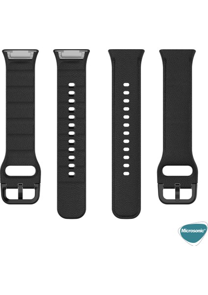 Oppo Watch Free Kordon, Silicone Sport Band Lacivert